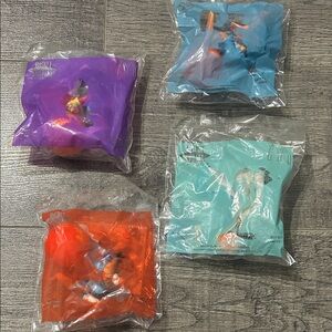 McDonald's Happy Meal Toys Space Jam Movie in Vibrant Packaging
